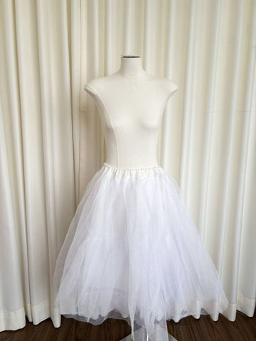 WITH LOVE THE BRAND | TUTU SKIRT | Rok Tulle Mengembang | Rok Balerina Putih | Rok Midi Layered | White Skirt Aesthetic | Rok Tutu Lembut Elegan