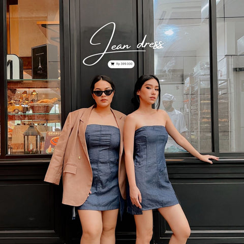 With Love x Shannon JEAN DRESS