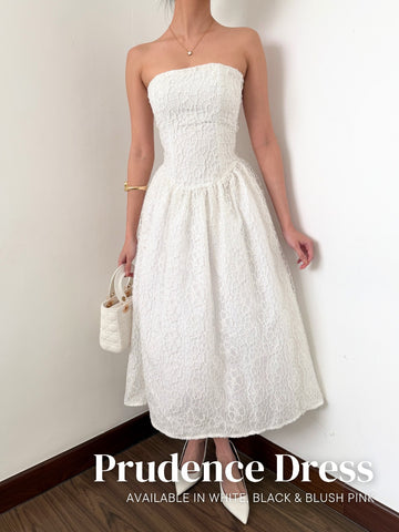 With Love The Brand | PRUDENCE DRESS | Dress Wanita | Gaun Wanita | Dress Midi Wanita | Dress Elegan | Dress Pesta | Dress Casual | Dress Cantik | Outfit Dinner Romantis