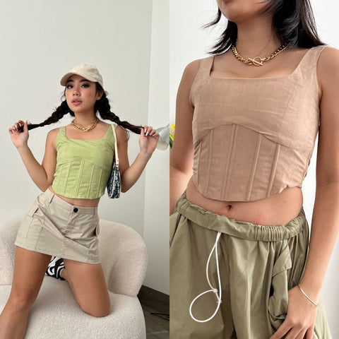 Titanium Bustier Top New Color